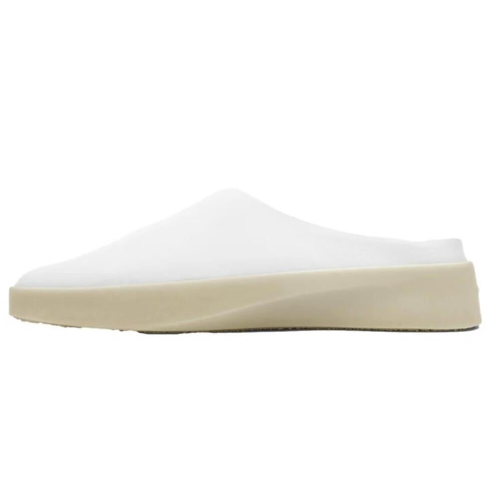 Wolf & Shepherd Cruise Mule Slip On Shoes Men's 6.5 Women's 8 White Leather NIB